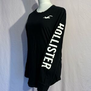 Black Hollister long sleeve tee